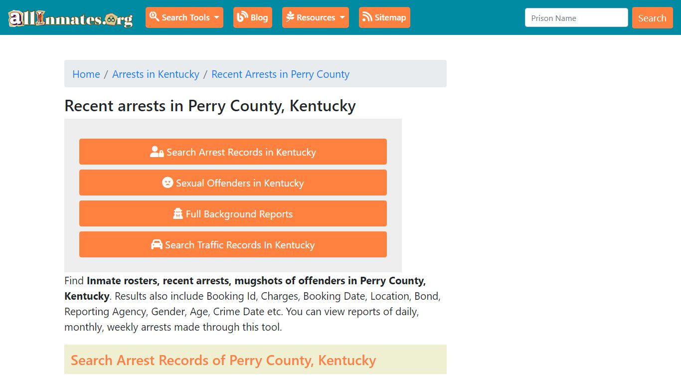 Recent arrests in Perry County, Kentucky | Mugshots, Rosters, Inmates ...